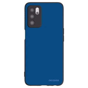Picasee silikonski črni ovitek za OPPO A16s - Navy Blue