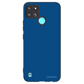 Picasee silikonski črni ovitek za Realme C21Y - Navy Blue
