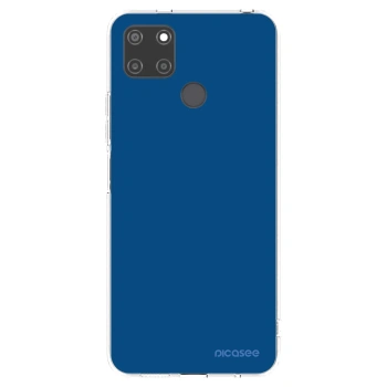 Picasee silikonski prozorni ovitek za Realme C21Y - Navy Blue