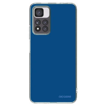 Picasee silikonski prozorni ovitek za Xiaomi Redmi Note 11 Pro+ 5G - Navy Blue