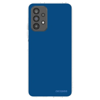 Picasee silikonski prozorni ovitek za Samsung Galaxy A73 5G - Navy Blue