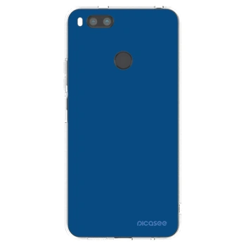 Picasee silikonski prozorni ovitek za Xiaomi Redmi A1 - Navy Blue