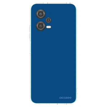 Picasee silikonski prozorni ovitek za Xiaomi Poco X5 - Navy Blue