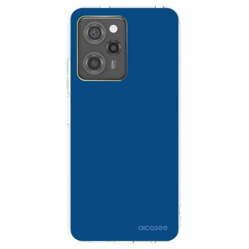 Picasee silikonski prozorni ovitek za Xiaomi Poco X5 Pro - Navy Blue