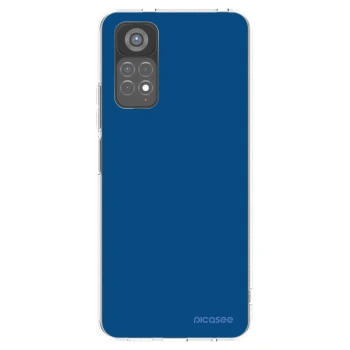 Picasee silikonski prozorni ovitek za Xiaomi Redmi Note 11S 5G - Navy Blue