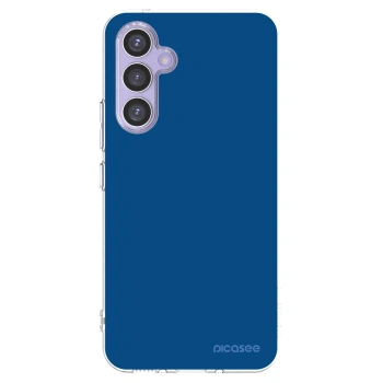 Picasee silikonski prozorni ovitek za Samsung Galaxy A54 5G A546B - Navy Blue