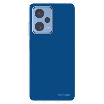 Picasee silikonski prozorni ovitek za Xiaomi Redmi Note 12 Pro 5G - Navy Blue