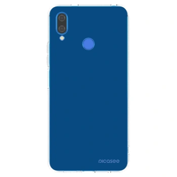 Picasee silikonski prozorni ovitek za Huawei Nova 3i - Navy Blue