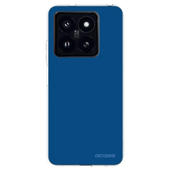 Picasee silikonski prozorni ovitek za Xiaomi 14 Pro - Navy Blue