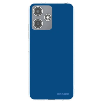 Picasee silikonski prozorni ovitek za Xiaomi Redmi 12 5G - Navy Blue