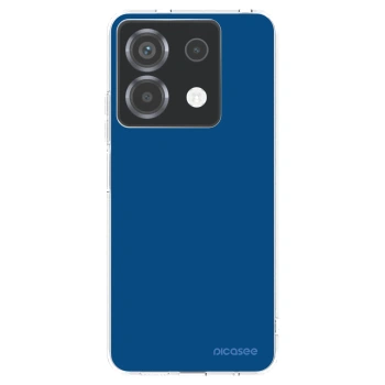 Picasee silikonski prozorni ovitek za Xiaomi Poco X6 - Navy Blue