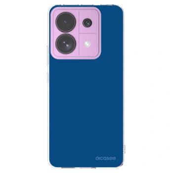 Picasee silikonski prozorni ovitek za Xiaomi Redmi Note 13 Pro 5G - Navy Blue