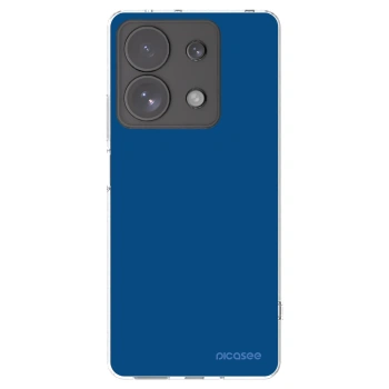 Picasee silikonski prozorni ovitek za Xiaomi Redmi Note 13 Pro 4G - Navy Blue