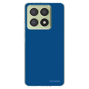 Picasee silikonski prozorni ovitek za Xiaomi 14T - Navy Blue