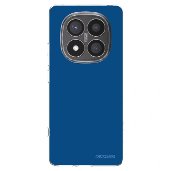 Picasee silikonski prozorni ovitek za Xiaomi Redmi Note 14 Pro+ 5G - Navy Blue