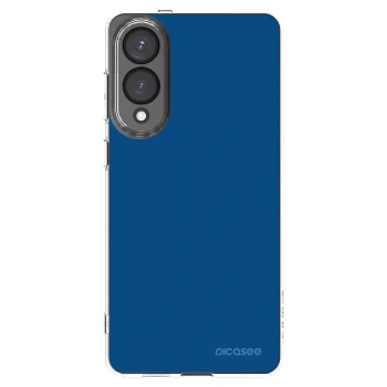 Picasee silikonski prozorni ovitek za Samsung Galaxy S25 Edge 5G - Navy Blue