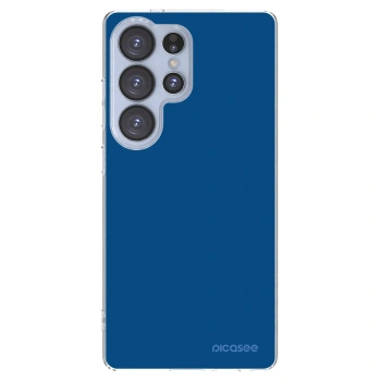 Picasee silikonski prozorni ovitek za Samsung Galaxy S25 Ultra 5G - Navy Blue