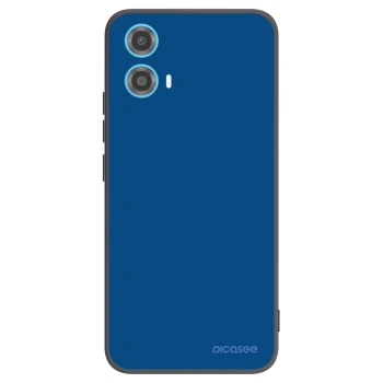 Picasee silikonski črni ovitek za Motorola Moto G34 5G - Navy Blue