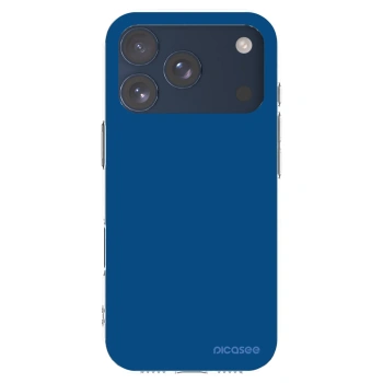 Picasee silikonski prozorni ovitek za Apple iPhone 17 Pro - Navy Blue