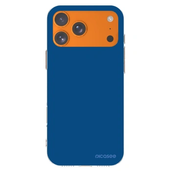 Picasee silikonski prozorni ovitek za Apple iPhone 17 Pro Max - Navy Blue