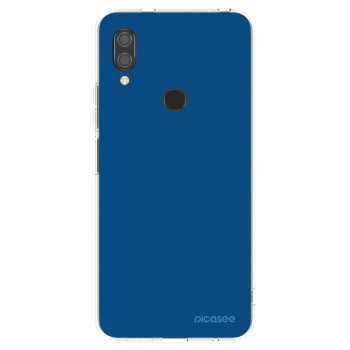 Picasee silikonski prozorni ovitek za Xiaomi Redmi 7 - Navy Blue