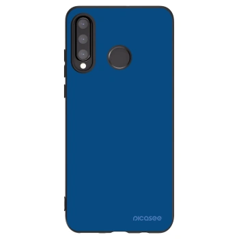 Picasee silikonski črni ovitek za Huawei P30 Lite - Navy Blue
