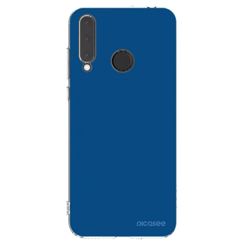Picasee silikonski prozorni ovitek za Honor 20 Lite - Navy Blue