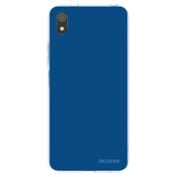 Picasee silikonski prozorni ovitek za Xiaomi Redmi 7A - Navy Blue