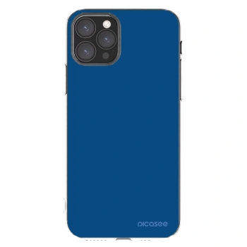 Picasee silikonski prozorni ovitek za Apple iPhone 11 Pro - Navy Blue