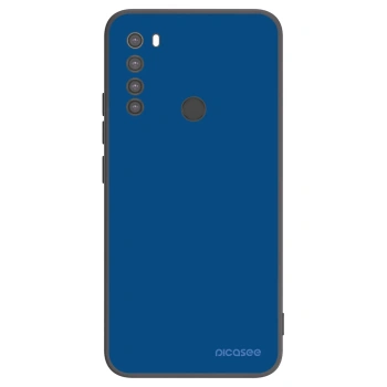 Picasee silikonski črni ovitek za Xiaomi Redmi Note 8 - Navy Blue