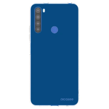 Picasee silikonski prozorni ovitek za Xiaomi Redmi Note 8T - Navy Blue