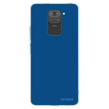 Picasee silikonski črni ovitek za Xiaomi Redmi Note 9 - Navy Blue