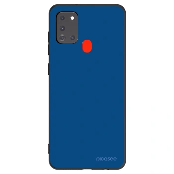 Picasee silikonski črni ovitek za Samsung Galaxy A21s - Navy Blue