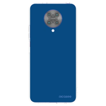 Picasee silikonski prozorni ovitek za Xiaomi Poco F2 Pro - Navy Blue