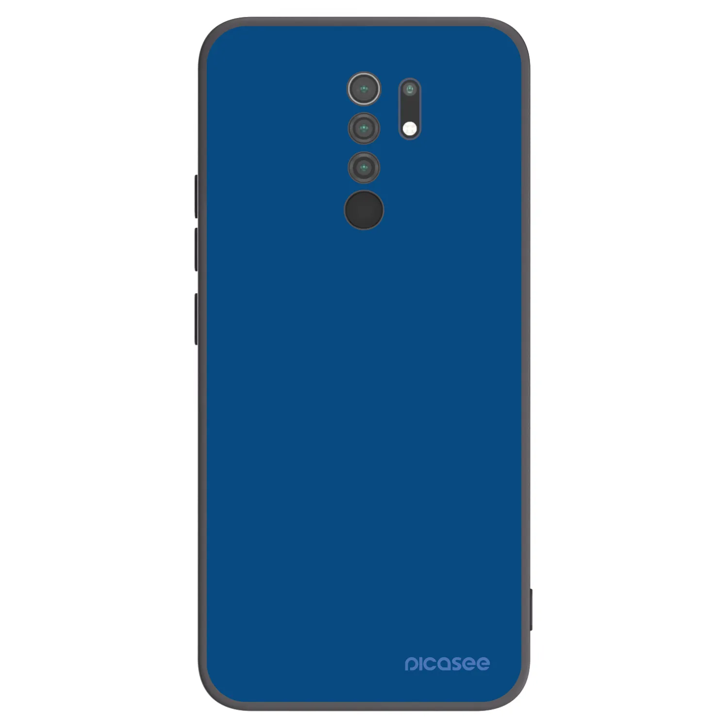 Picasee silikonski črni ovitek za Xiaomi Redmi 9 - Navy Blue
