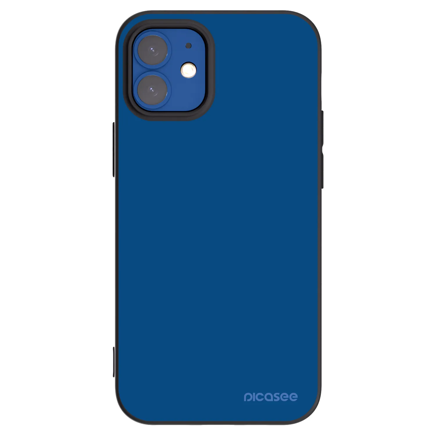 Picasee silikonski črni ovitek za Apple iPhone 12 mini - Navy Blue