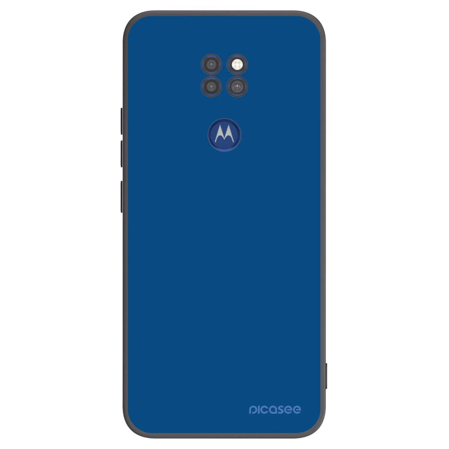 Picasee silikonski črni ovitek za Motorola Moto G9 Play - Navy Blue