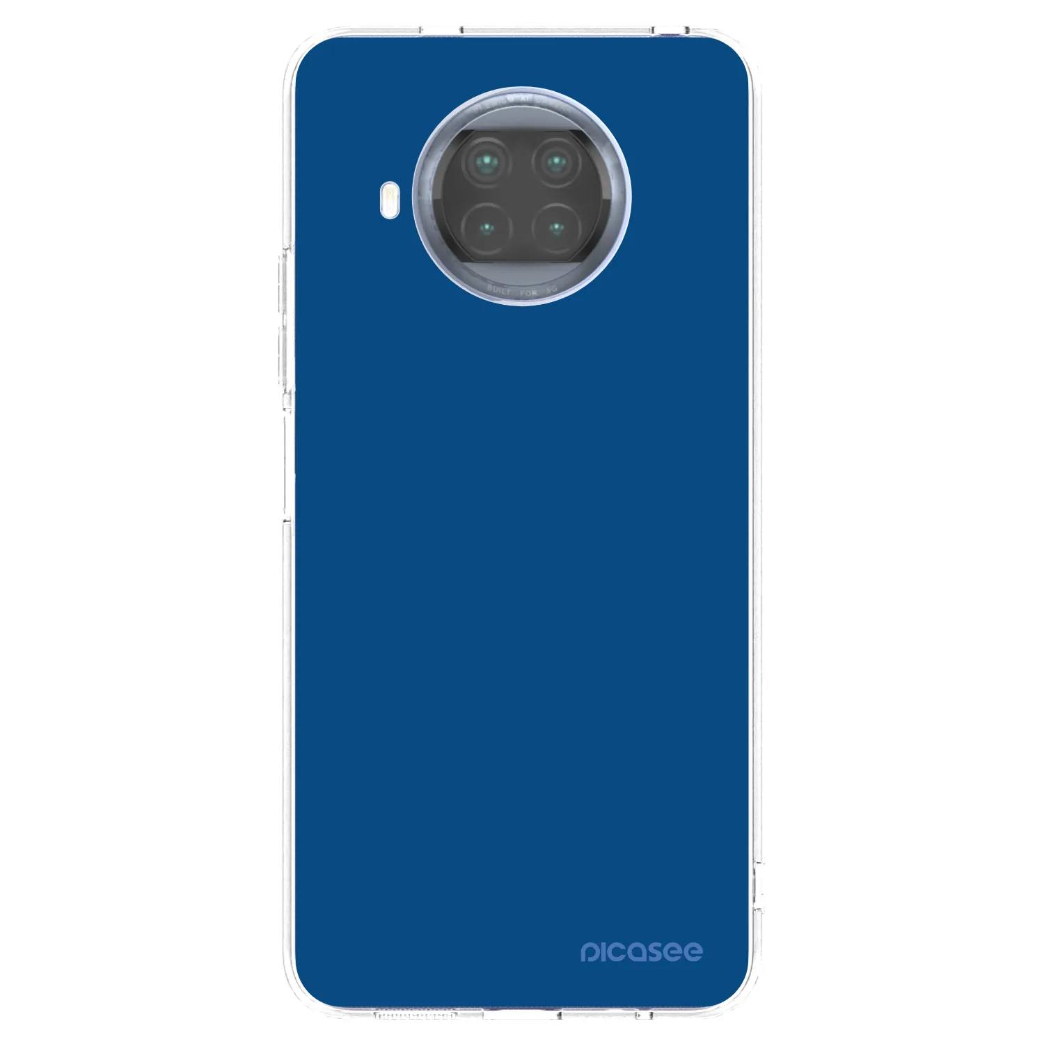 Picasee silikonski prozorni ovitek za Xiaomi Mi 10T Lite - Navy Blue