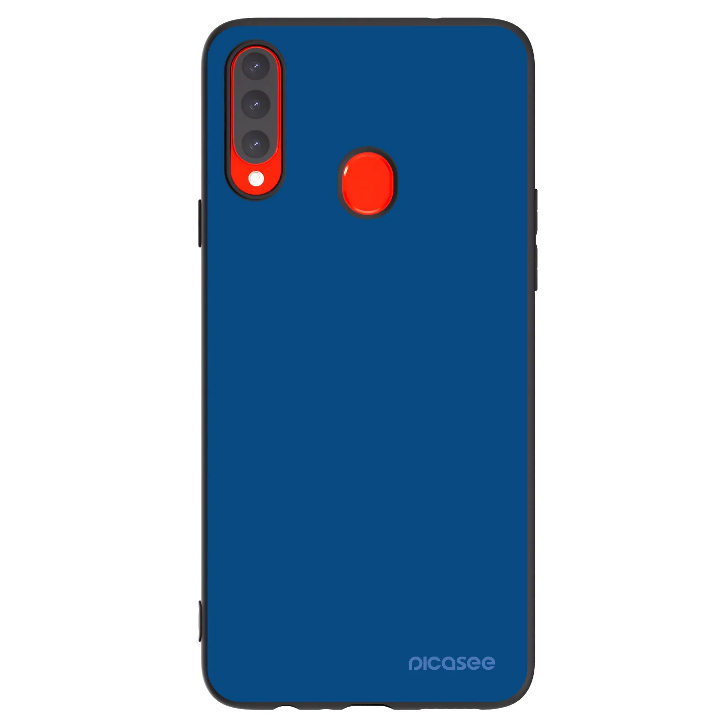 Picasee silikonski črni ovitek za Samsung Galaxy A20s - Navy Blue