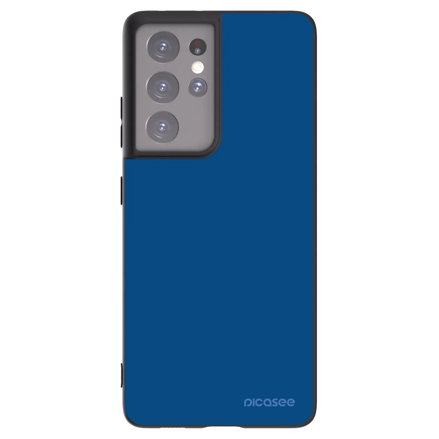 Picasee silikonski črni ovitek za Samsung Galaxy S21 Ultra 5G G998B - Navy Blue
