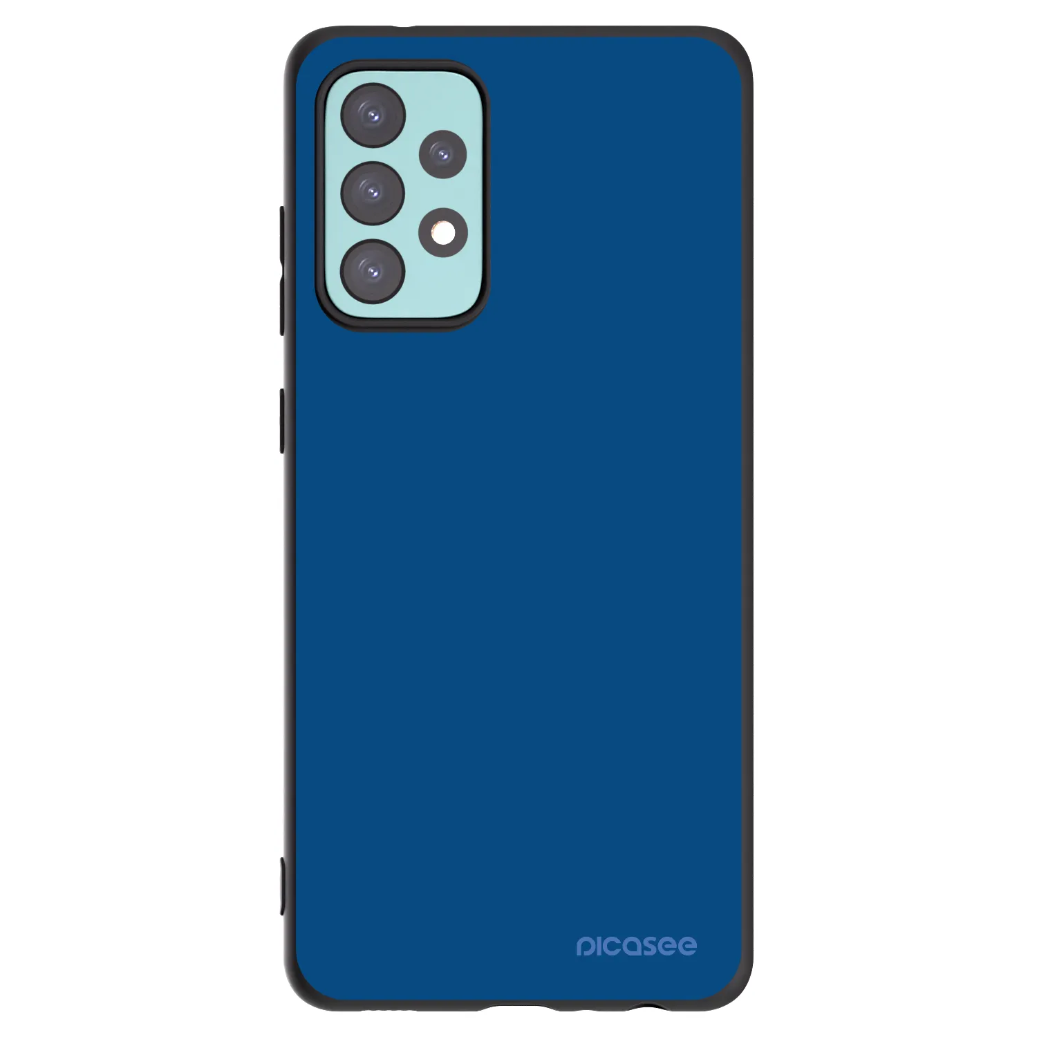 Picasee silikonski črni ovitek za Samsung Galaxy A72 A725F - Navy Blue