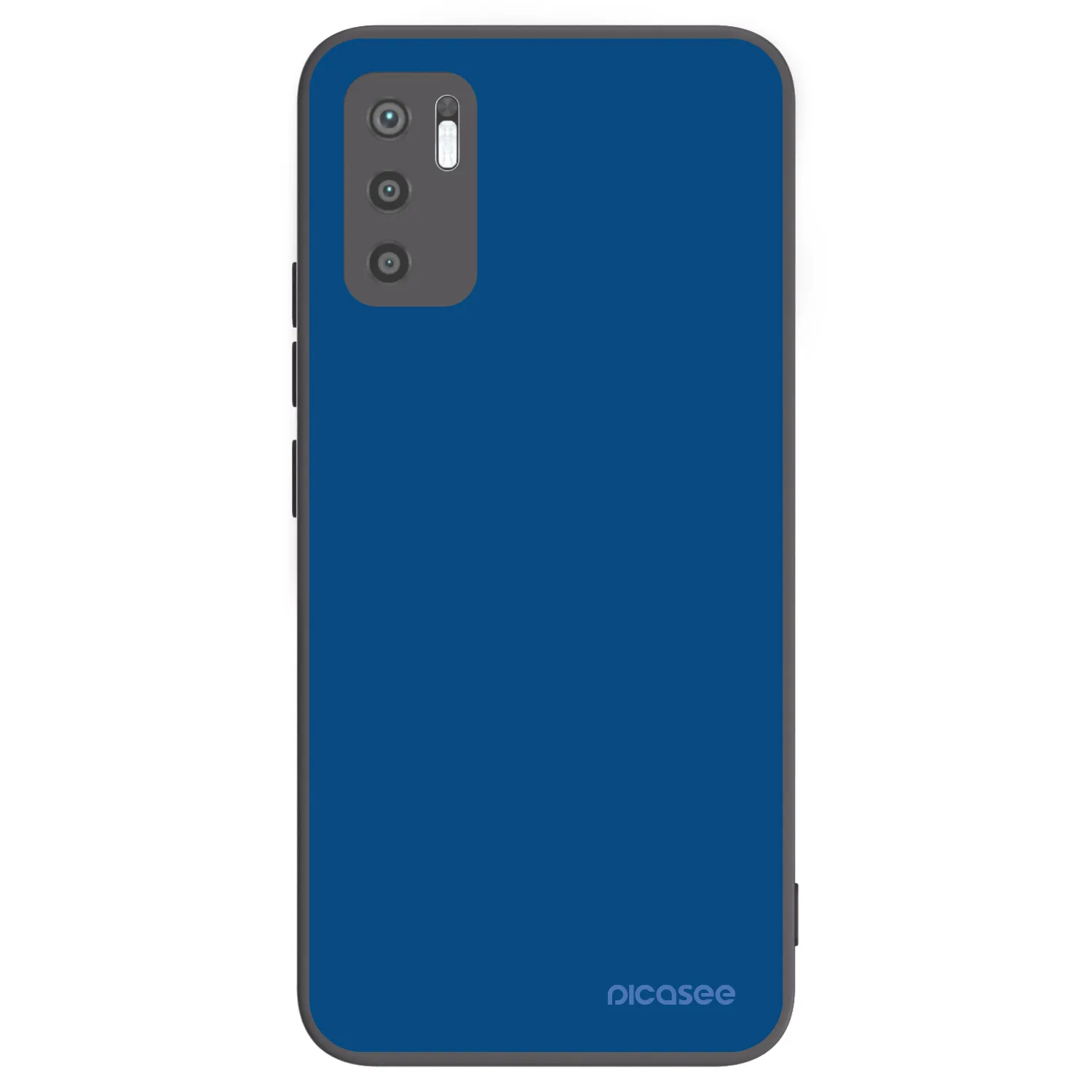 Picasee silikonski črni ovitek za Xiaomi Redmi Note 10 5G - Navy Blue