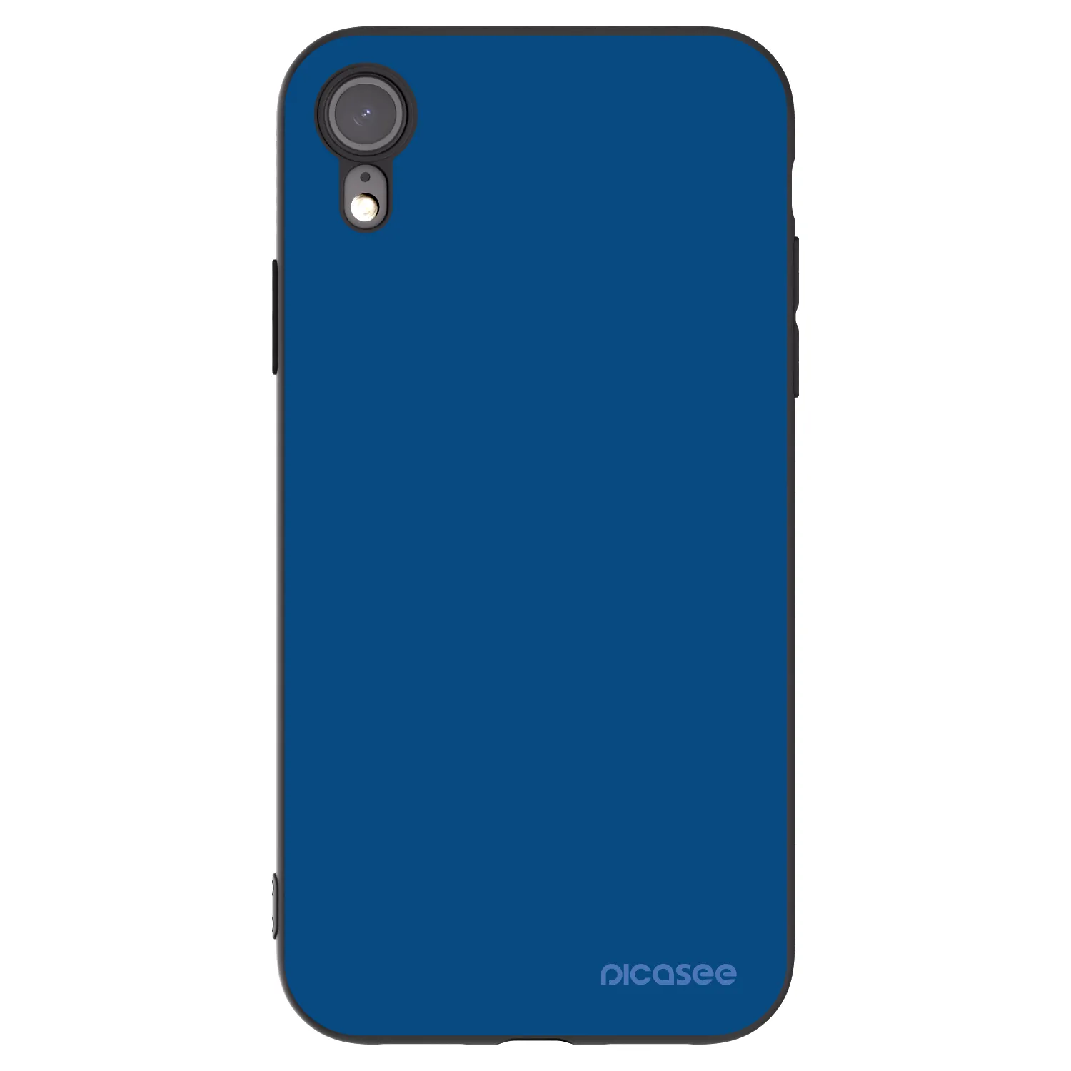Picasee silikonski črni ovitek za Apple iPhone XR - Navy Blue