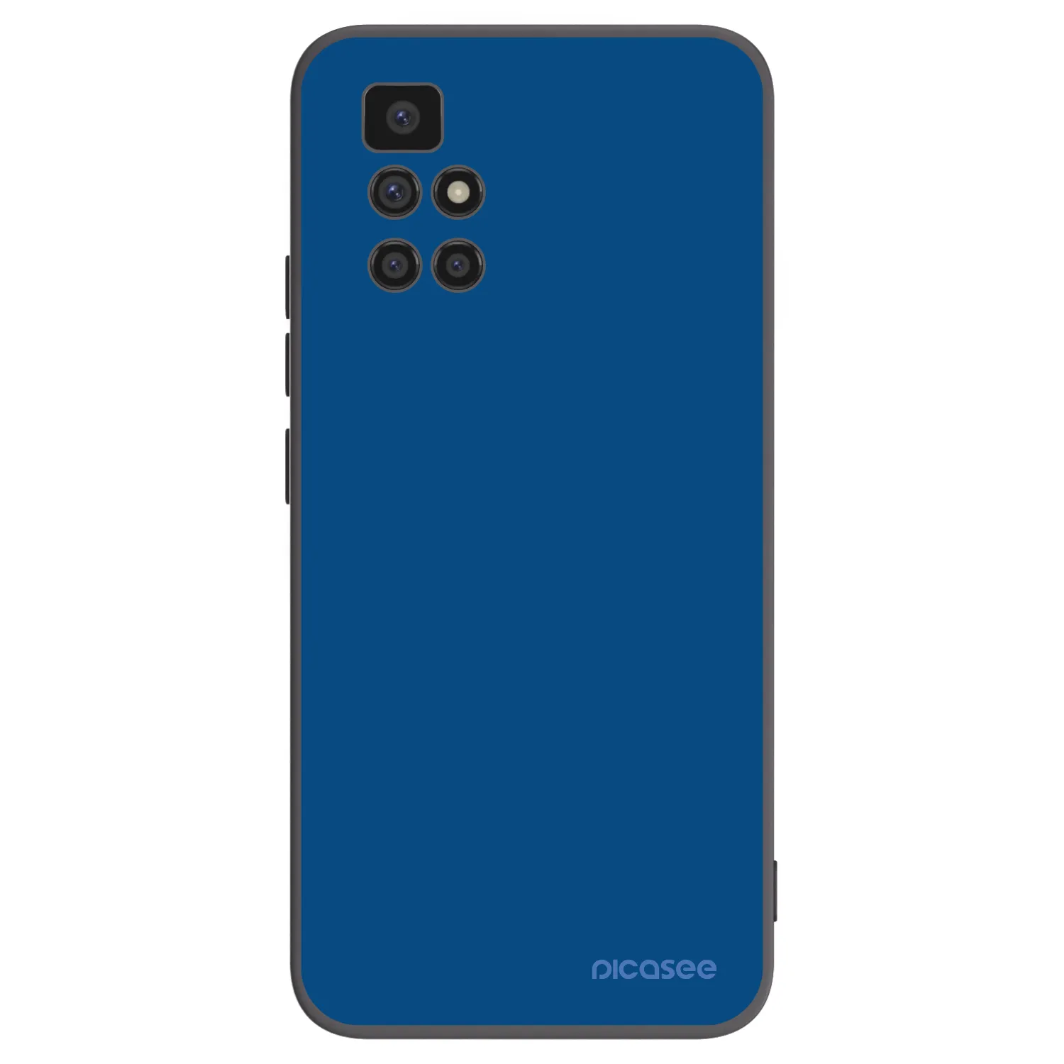 Picasee silikonski črni ovitek za Xiaomi Redmi 10 - Navy Blue