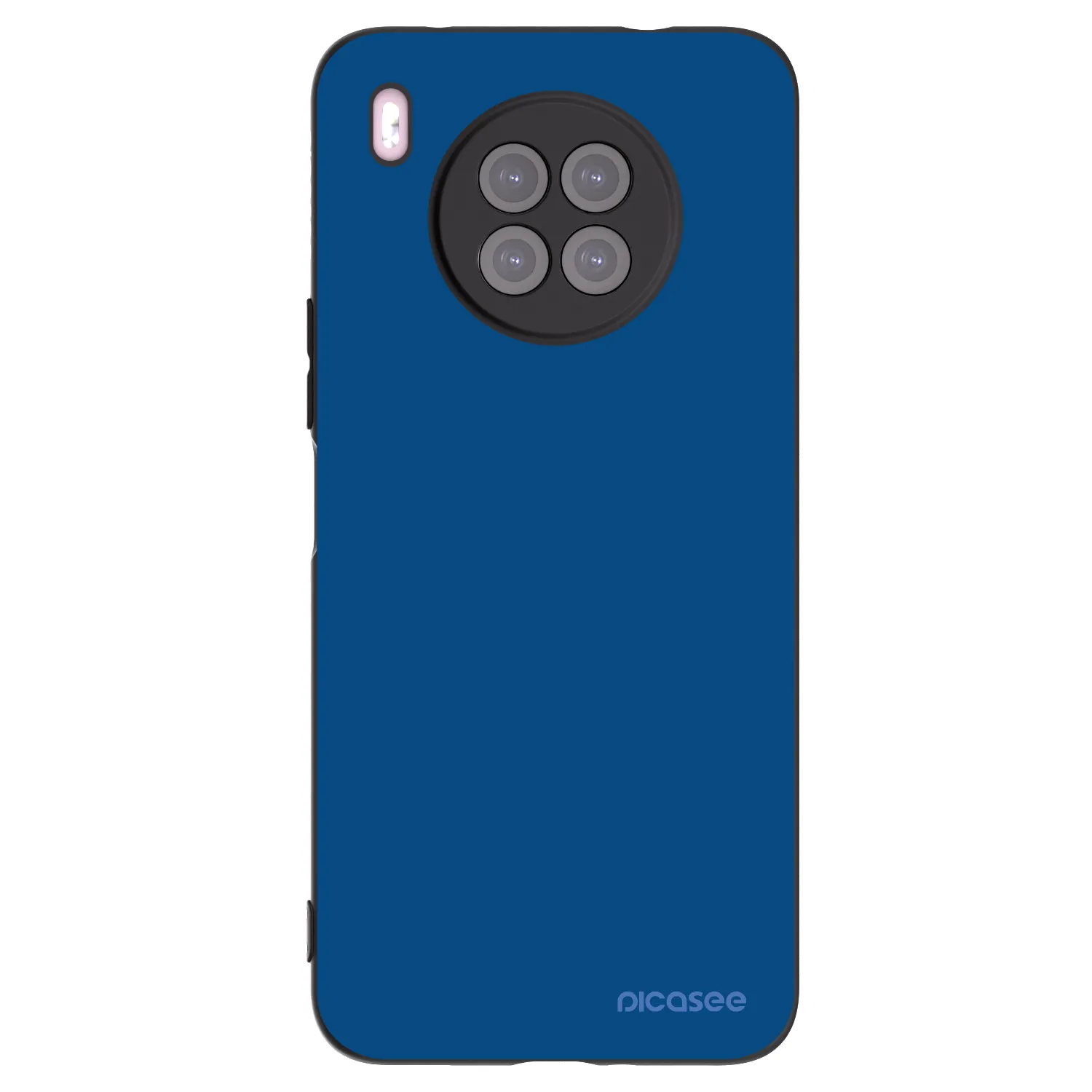 Picasee silikonski črni ovitek za Huawei Nova 8i - Navy Blue