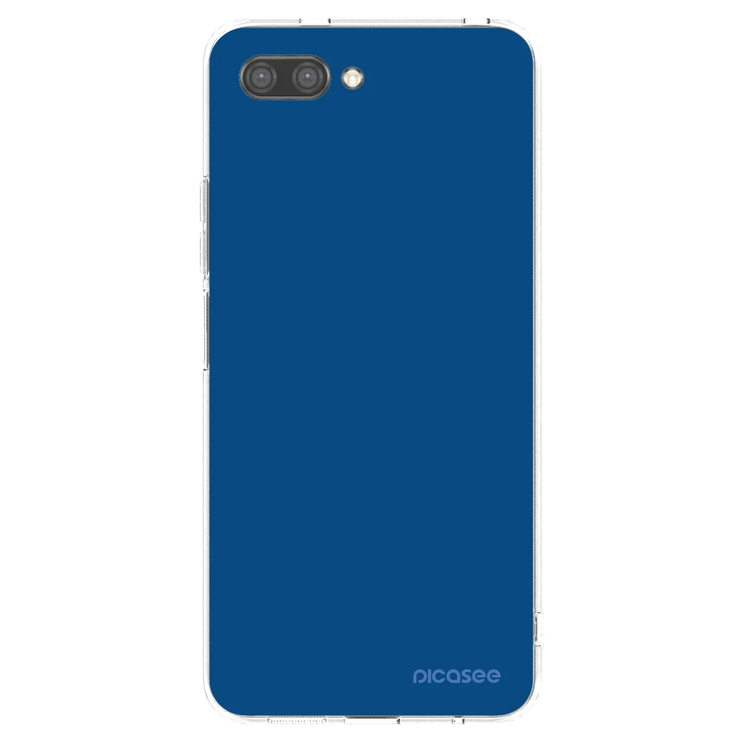 Picasee silikonski prozorni ovitek za Honor 10 - Navy Blue