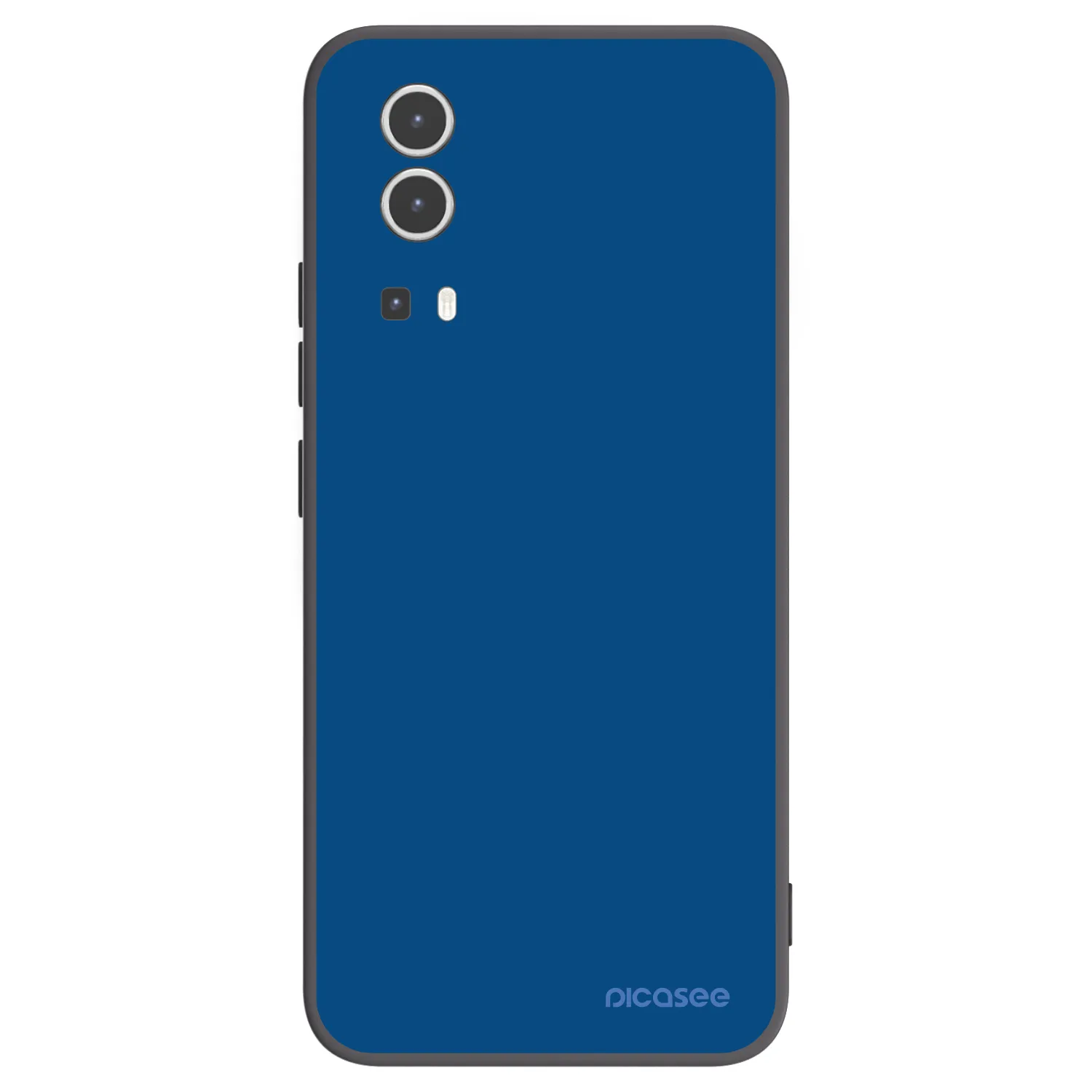 Picasee silikonski črni ovitek za Vivo Y72 5G - Navy Blue