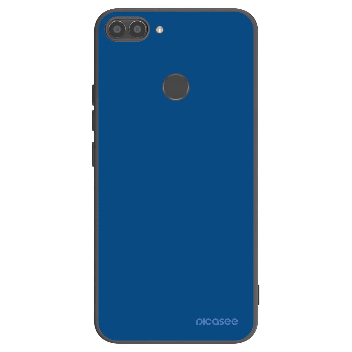 Picasee silikonski črni ovitek za Huawei P Smart - Navy Blue