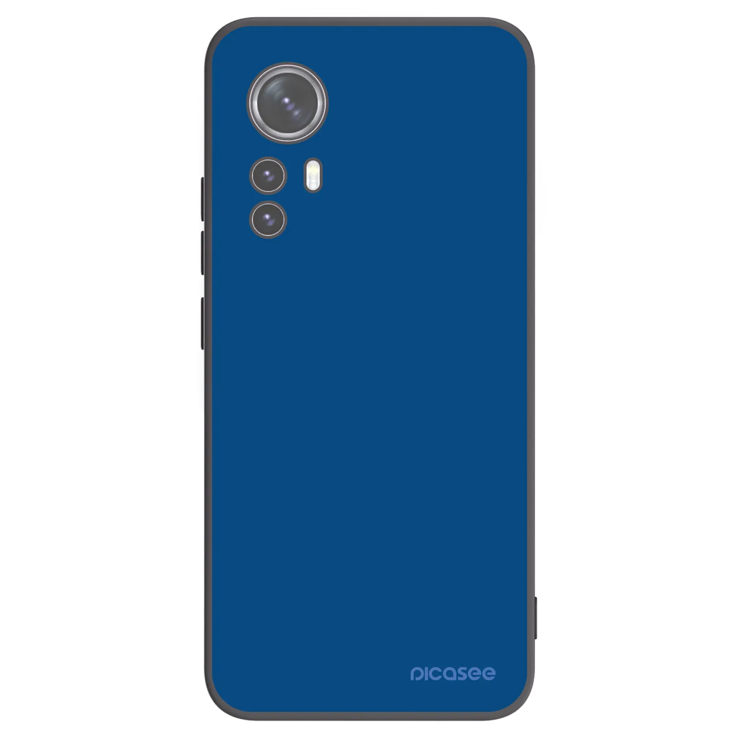 Picasee silikonski črni ovitek za Xiaomi 12X - Navy Blue