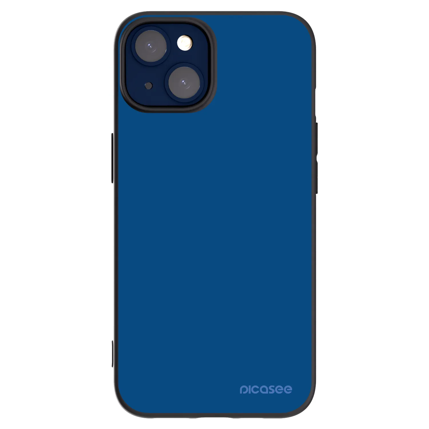 Picasee silikonski črni ovitek za Apple iPhone 14 - Navy Blue